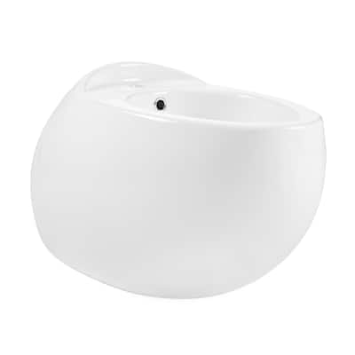 Swiss Madison SM-BD660 Plaisir Wall Mounted Bidet with 1 Hole Drilled