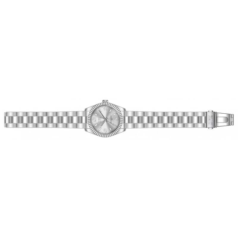 Invicta Women's 47464 Specialty Quartz 3 Hand Silver Dial Watch