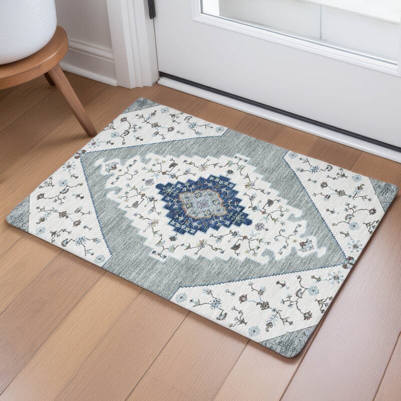 Machine Washable Indoor/ Outdoor Global Marrakesh Chantille Rug