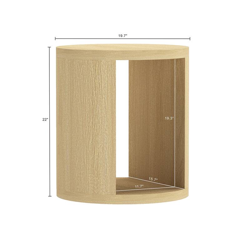 Manhattan Comfort Alure 20" End Table