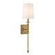 preview thumbnail 2 of 2, Minka Lavery 2021 Calera 23" Tall Wall Sconce with Fabric Shade