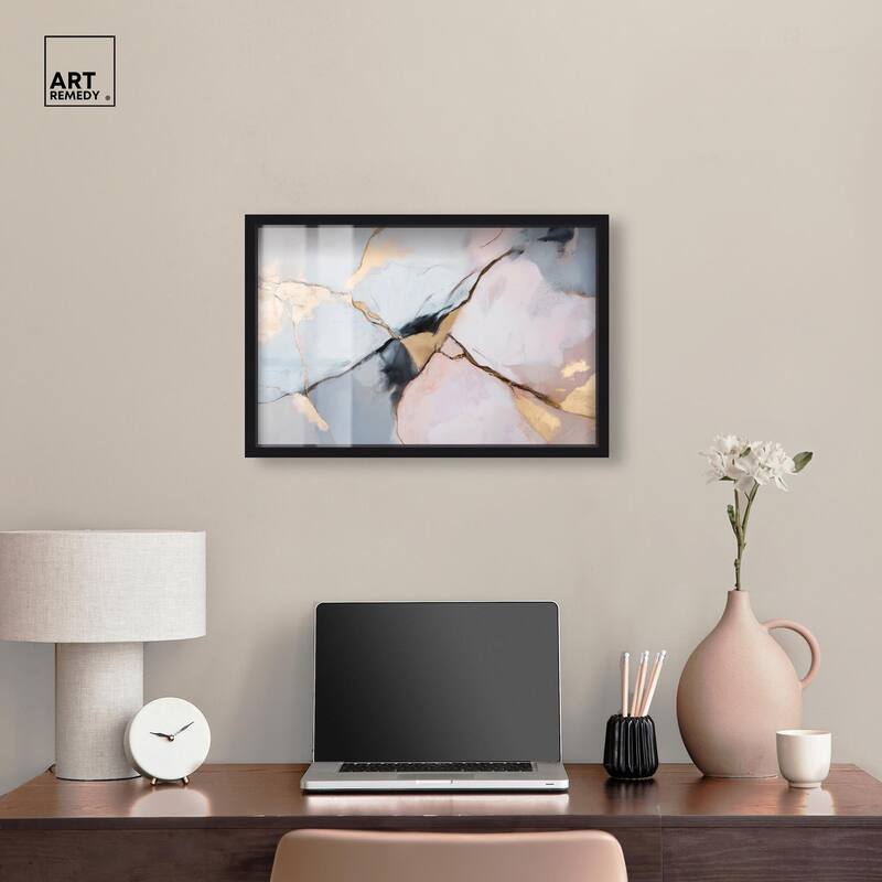 Gilded Veins Shadowbox by Art Remedy