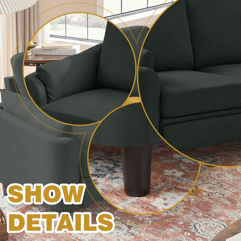 3 Piece Living Room Sets