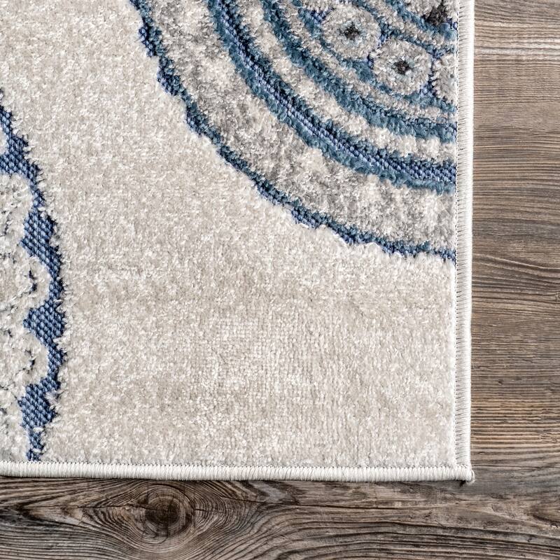 Nuloom Andi Textured Geometric Indoor/Outdoor Area Rug