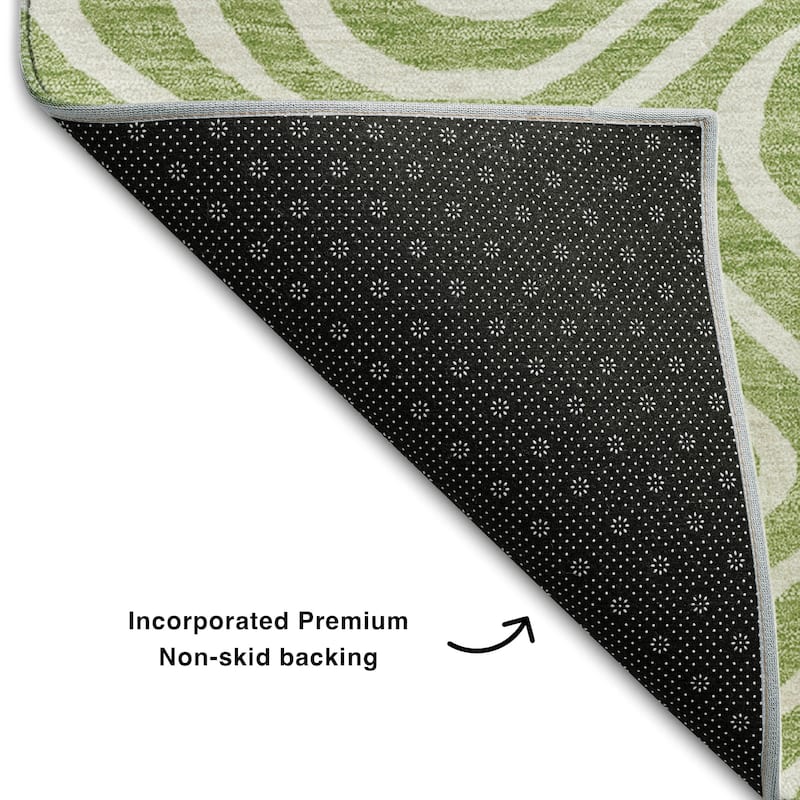 Premium Washable Super Soft Modern Maze Mayfield Rug