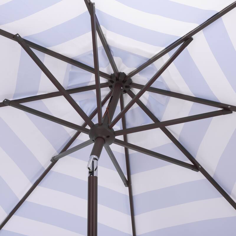 SAFAVIEH Outdoor Living Lucerna 9ft Crank Umbrella
