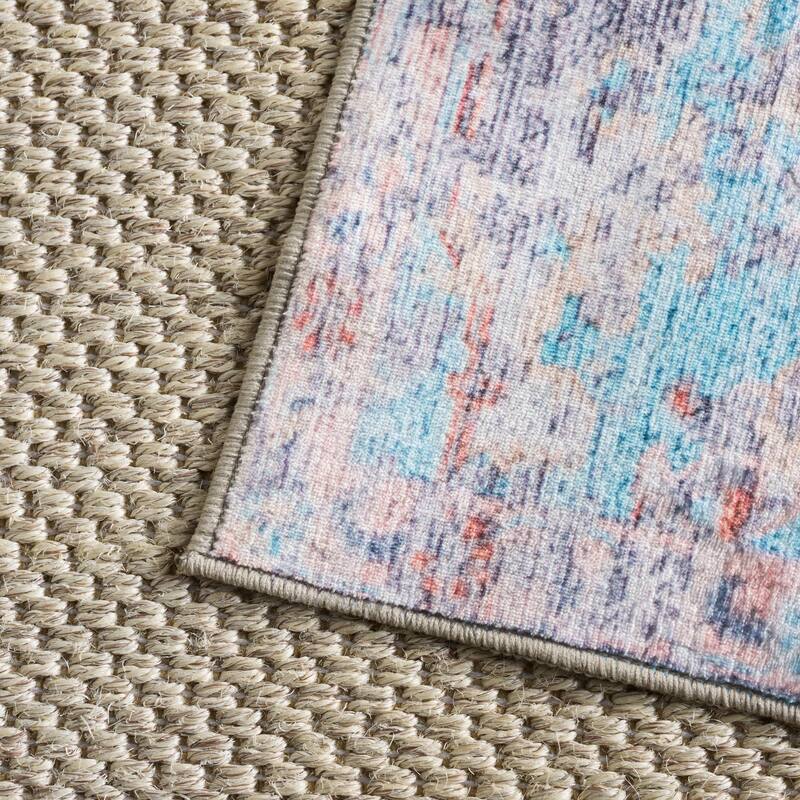 Martha Stewart Raminta Machine Washable & Slip Resistant Rug