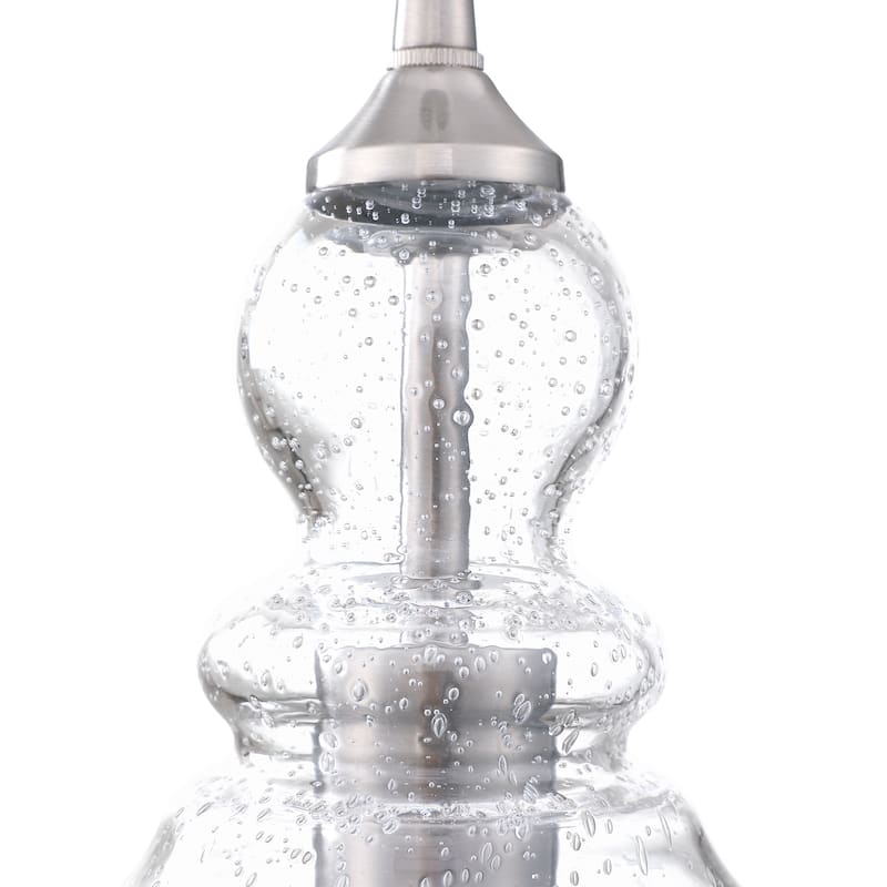 3-Pack 1-Light Mini Pendant with Brushed Nickle