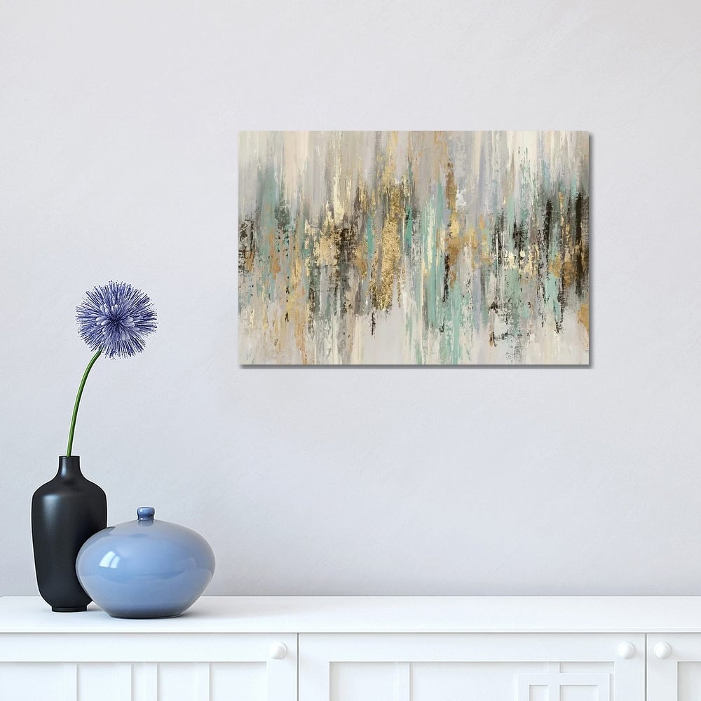 iCanvas "Dripping Gold I" by Tom Reeves Canvas Print