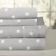 preview thumbnail 8 of 11, Pointehaven Combed Cotton Percale Crisp Breathable Solid or Printed Sheet Set