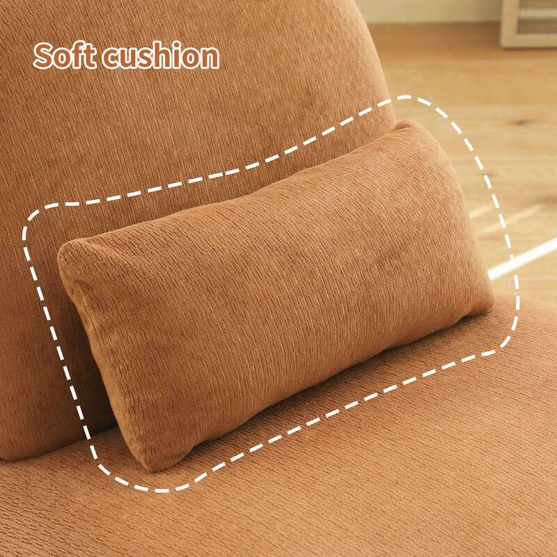 Accent Chair with Solid Wood Legs