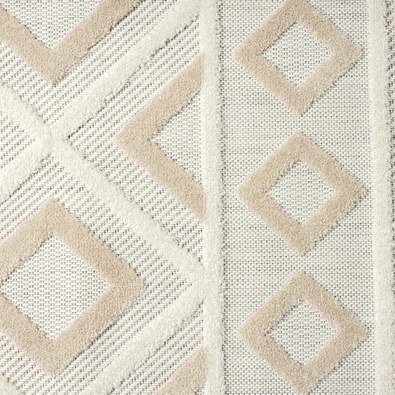 Abani Rugs Dusk Collection DUS100A Modern Diamonds Area Rug