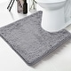 preview thumbnail 131 of 134, Deconovo Chenille Bath Rugs - Thick Plush Microfiber, Non-Slip Washable Bathroom Mats