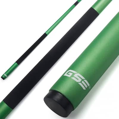 GSE™ 58" 2-Piece Fiberglass Graphite Composite Billiard Pool Cue Stick for Men/Women, Great for House or Commercial/Bar Use