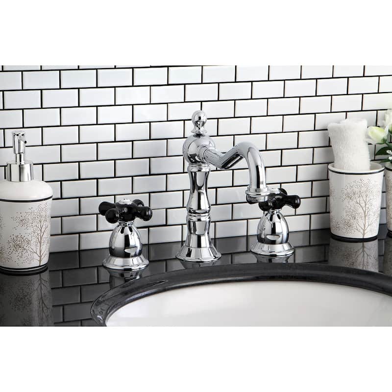 Duchess Widespread Bathroom Faucet with Brass Pop-Up - Polished Chrome