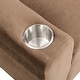 preview thumbnail 7 of 15, Velvet Kids Recliner Chair Sofa