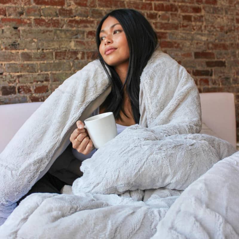 Are You Kidding Bare - Coma Inducer® Oversized Comforter - Antarctica Grey