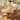 90.5" Oval Dining Table for 6-8 People, Modern Solid Wood Kitchen Table with Fluted Pedestal Bases