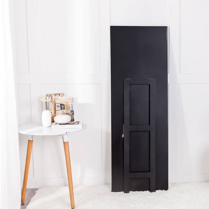 Rectangle Glass Mirror Accent Diamond Full Length Floor Mirror