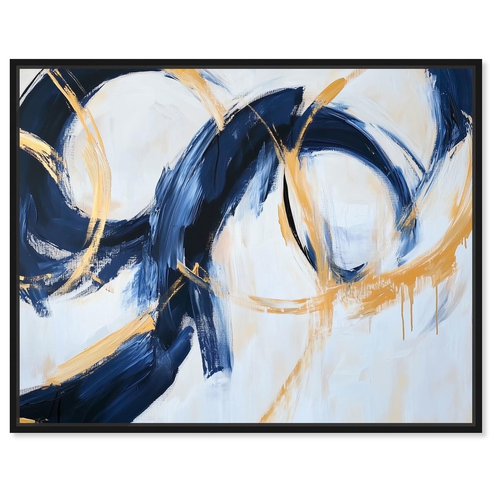 Bold Whirl II Canvas by Art Remedy