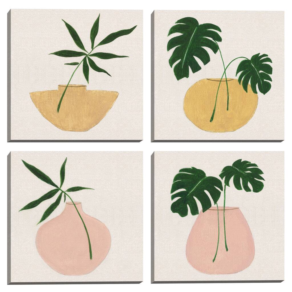 Simple Nature I, II, III, IV Canvas Art Prints