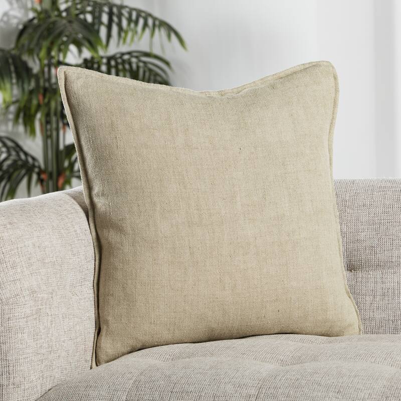 Bay Solid Throw Pillow