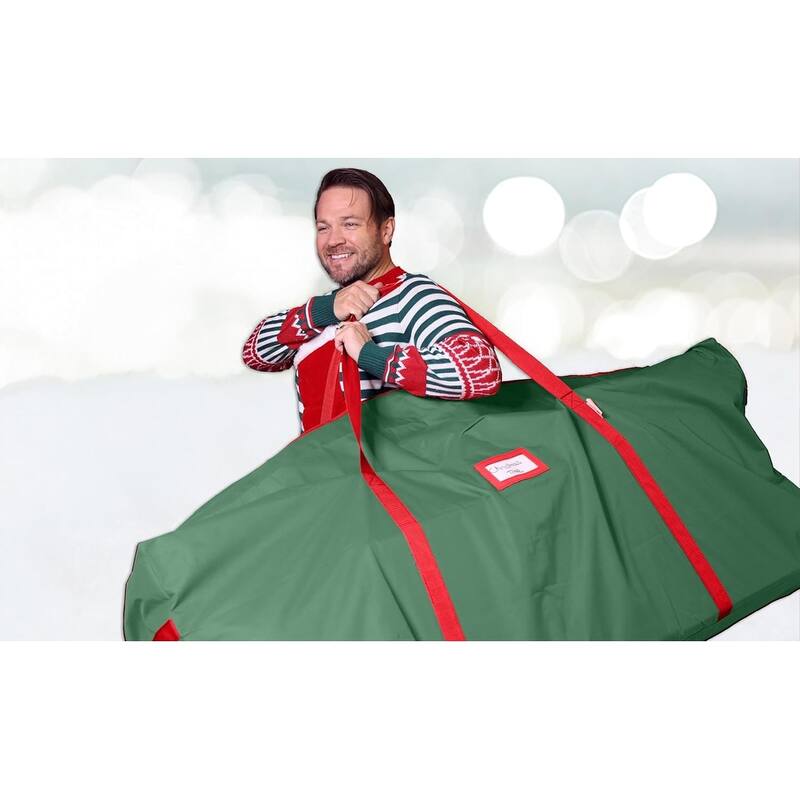 Christmas Tree Bag Heavy Duty 600D Oxford - Christmas Tree Bags Storage Fits Up To 9Ft trees