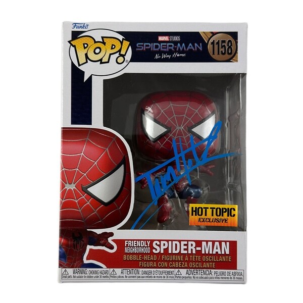 Tom Holland Signed Spider Man Funko Pop - Bed Bath & Beyond - 40807651