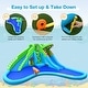 preview thumbnail 8 of 9, Costway Inflatable Water Slide Kids Bounce Castle Splash Pool Blower - See Details