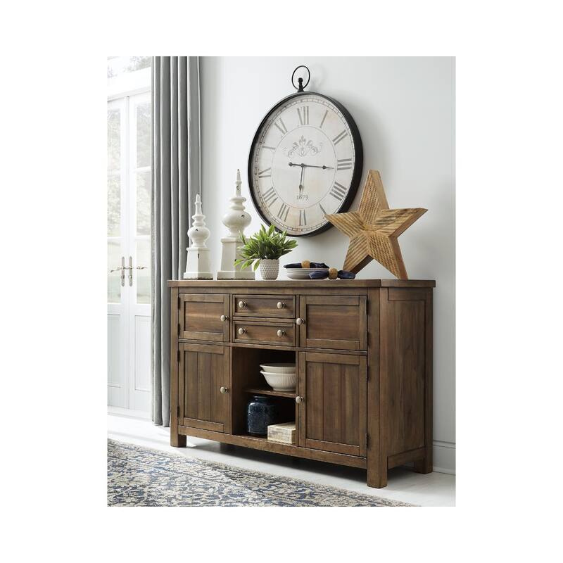 Signature Design by Ashley Mykolaiv Grey-brown Dining Room Server