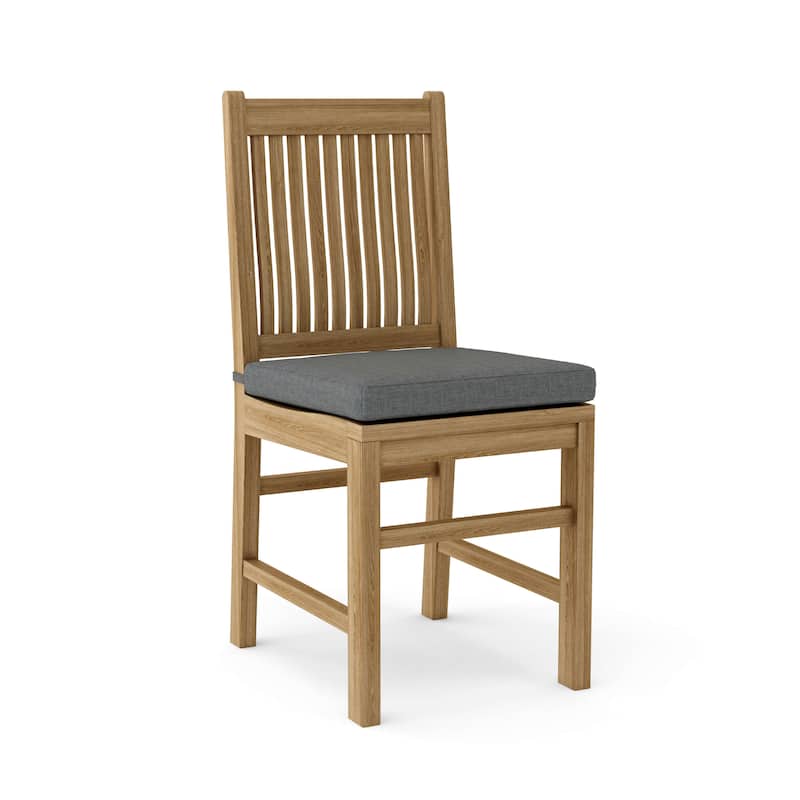 Saratoga Teak Outdoor Dining Chair - N/A
