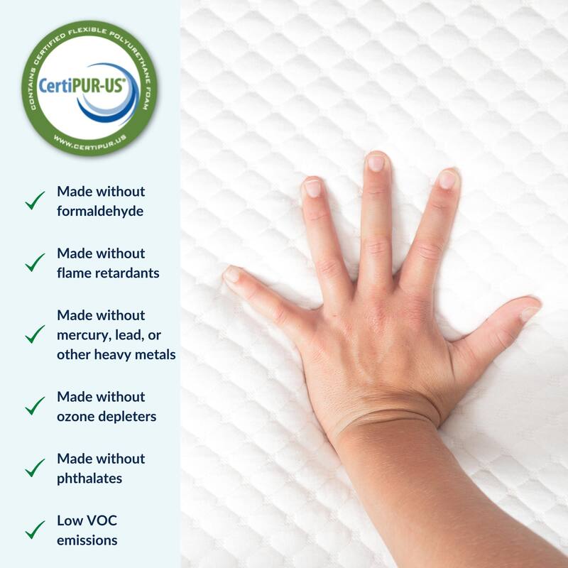 Max and Lily 5" Memory Foam Mattress Twin XL