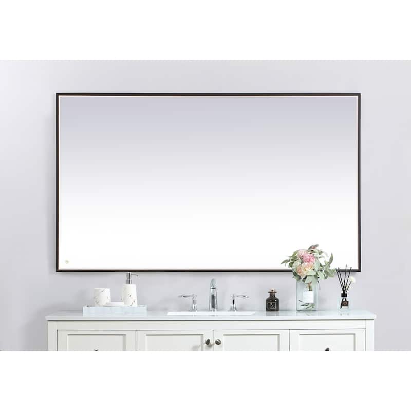 Indigo Home 42x72 inch LED mirror with adjustable color temperature