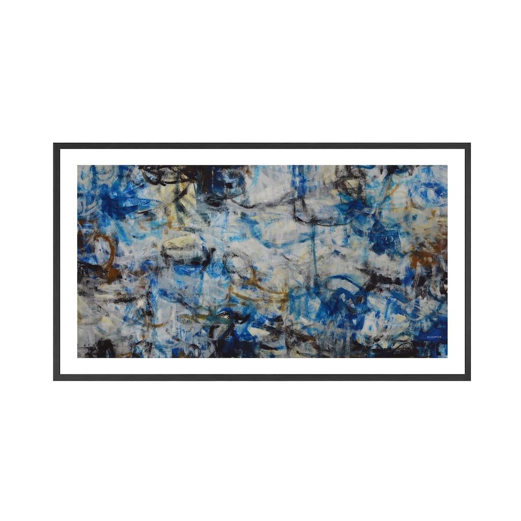 White Water Framed Print Wall Art by Norman Wyatt Jr.
