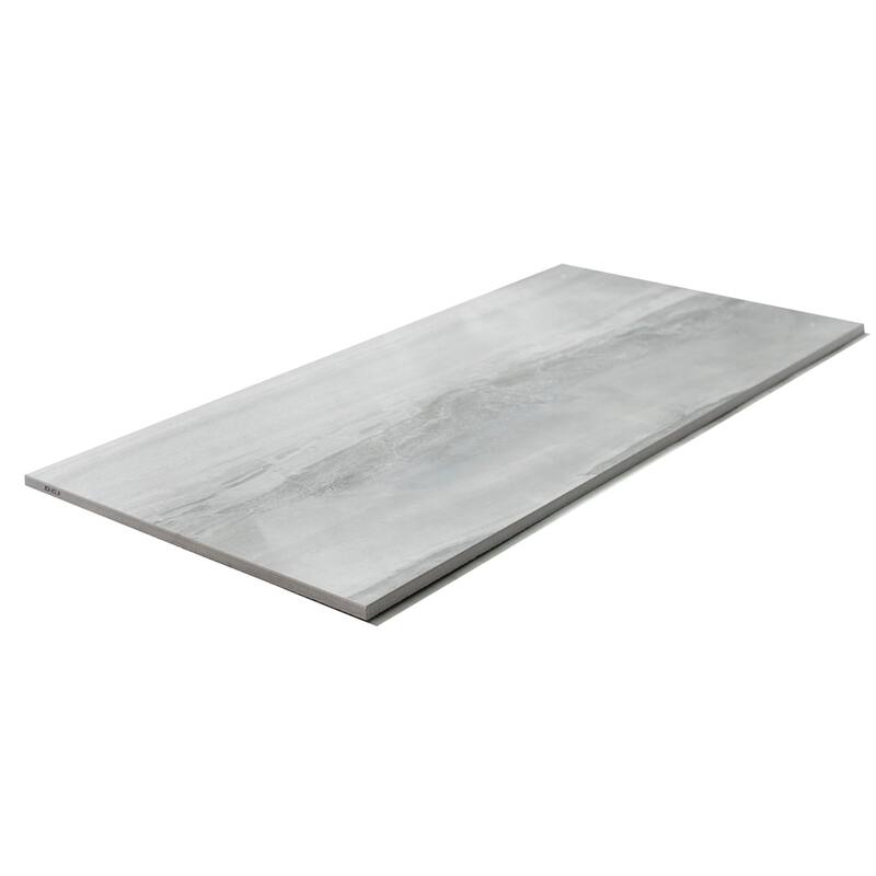 The Tile Life Porto 12x24 Alaska Grey Glossy Porcelain Floor & Wall Tile
