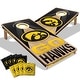 preview thumbnail 1 of 5, Iowa Hawkeyes NCAA 2x4 Professional Cornhole Board Set Include Carrying Case