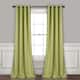 Lush Decor Insulated Grommet Blackout Curtain Panel Pair - 84 Inches - Sage