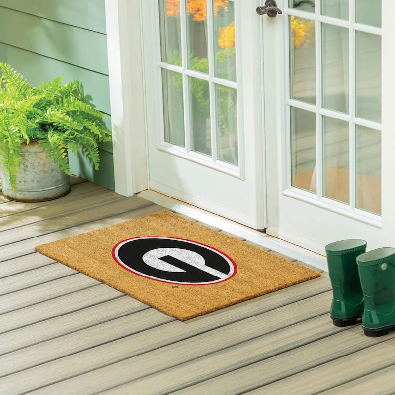 University of Georgia Full Color Indoor/Outdoor Coir Mat - 36" x 24"