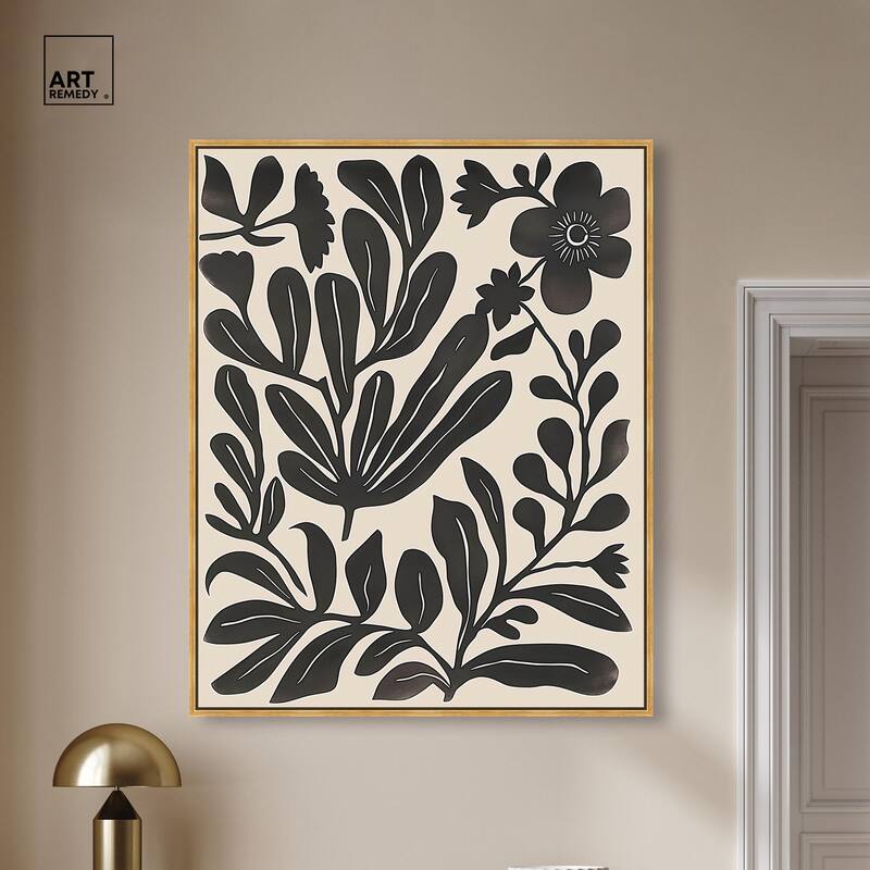 Ebony Eden Essence II Canvas by Art Remedy