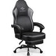 preview thumbnail 1 of 29, Bossin Gaming Chairs with Footrest, Big and Tall Chair 400 Capacity, Racing Style Computer Chair with Ergonomic Lumbar Support Grey