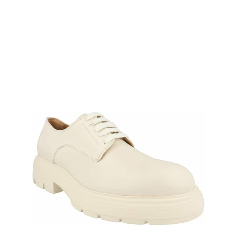 Ferragamo Devis Leather Derby Shoes