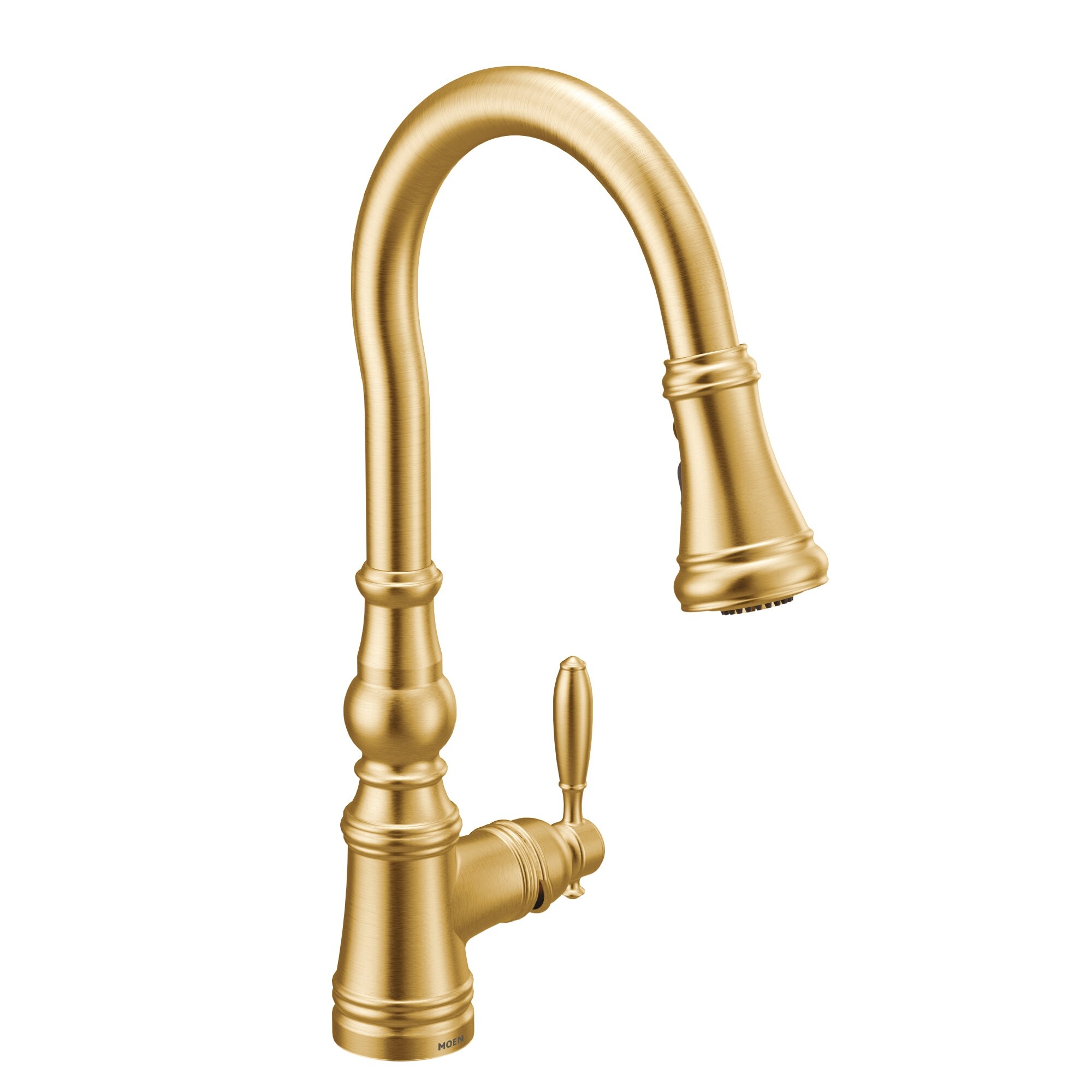 Shop Moen S73004 Weymouth 1 5 Gpm Single Hole Pull Down Kitchen