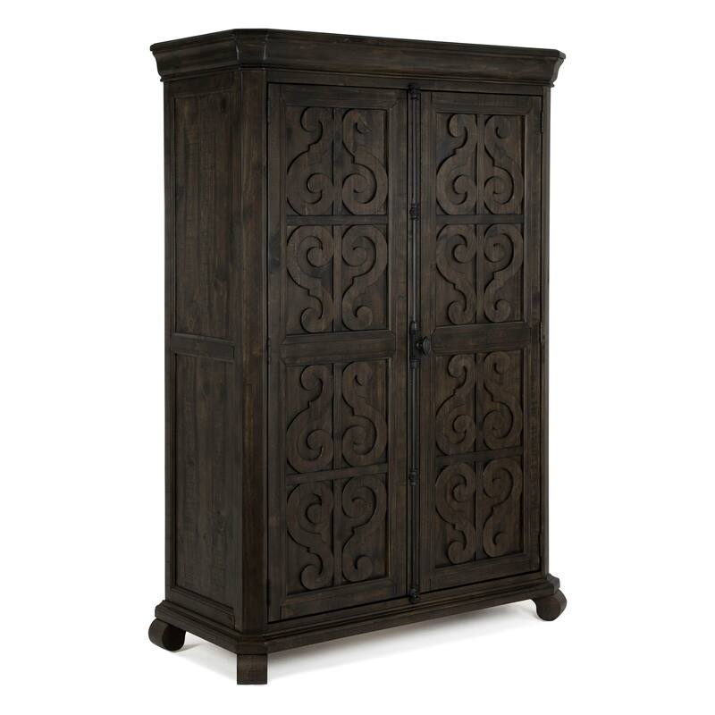 Magnussen Home Bellamy Peppercorn Door Chest - 2-drawer