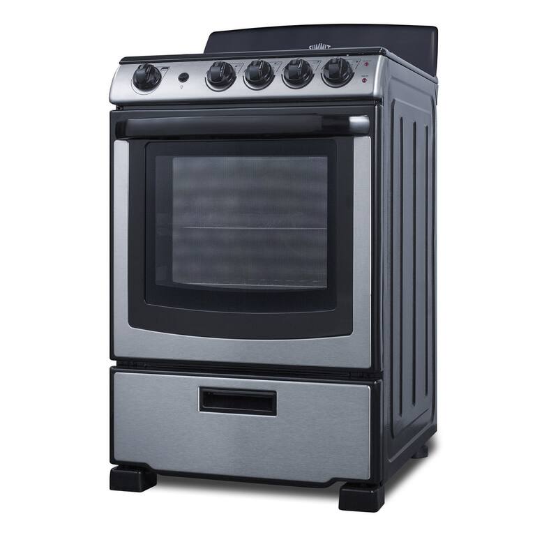Summit PROEL24 24" Wide 2.9 Cu. Ft. Free Standing Electric Range with