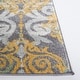 preview thumbnail 3 of 2, SAFAVIEH Evoke Aurora Vintage Boho Medallion Rug - Grey/Ivory - 5' 3" x 7' 6"