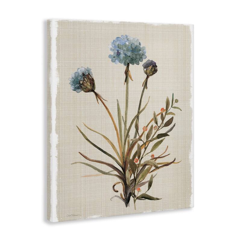 Stupell Natural Hydrangea Buds Canvas Wall Art Design By Carol Robinson