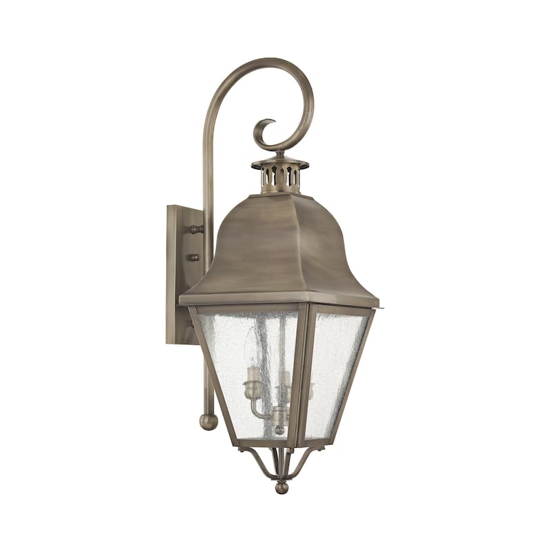 Livex Lighting Amwell 3 Light 30-1/2" High Outdoor Wall Sconce