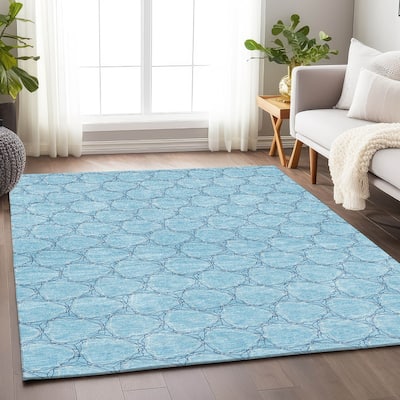 Premium Washable Super Soft Modern Geo Mayfield Rug
