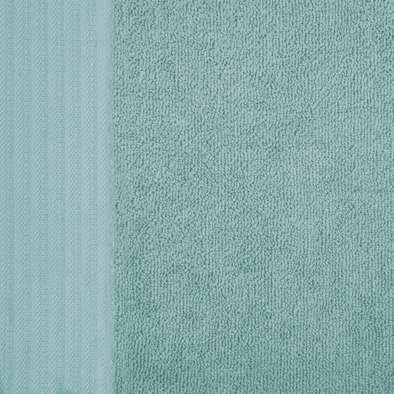 Turkish Cotton Herringbone and Solid Bath Towel Set by Superior