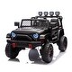 preview thumbnail 16 of 26, 24V 4WD Kids Ride On Truck, 2 Seater with Remote Control, Metal Suspension, Music, LED Lights, Off-Road Toy